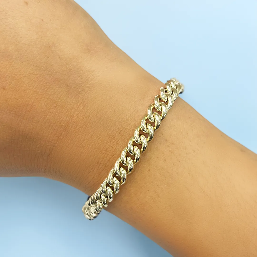 Fancy Curb Bracelet