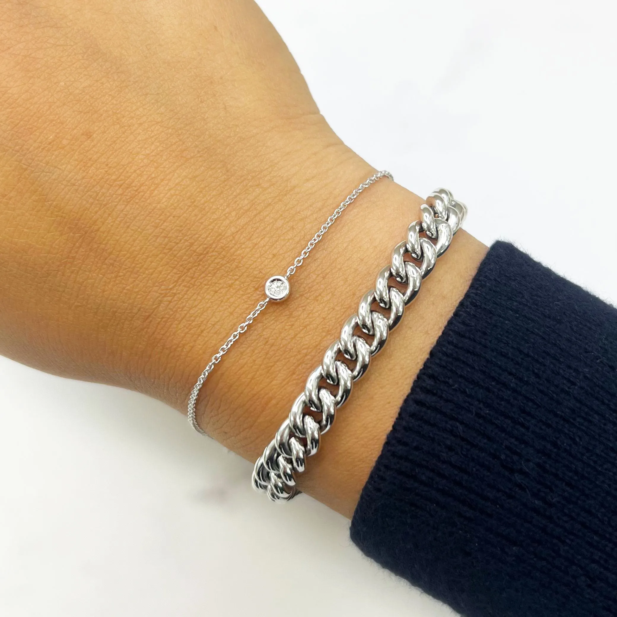 Fancy Curb Bracelet