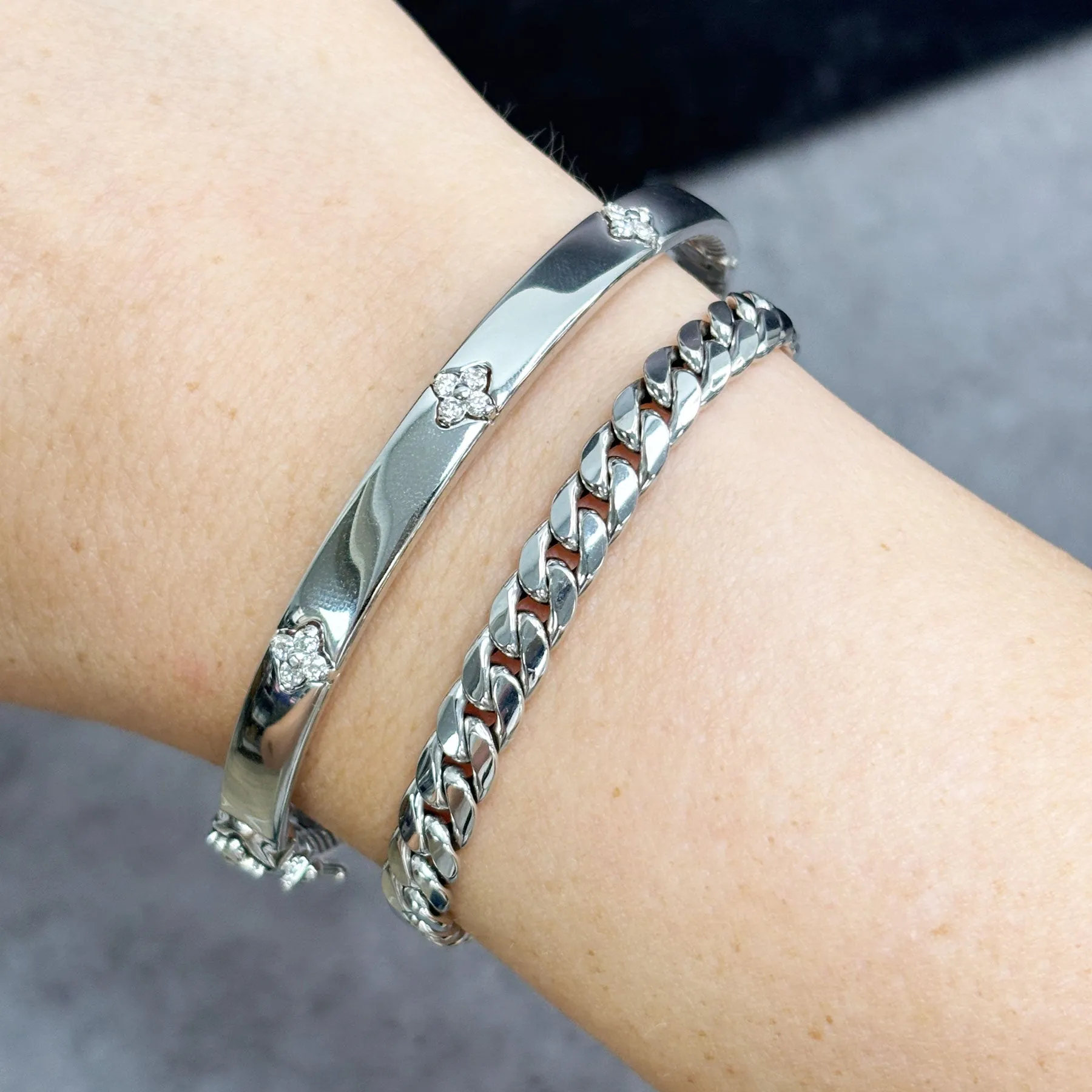 Fancy Curb Bracelet