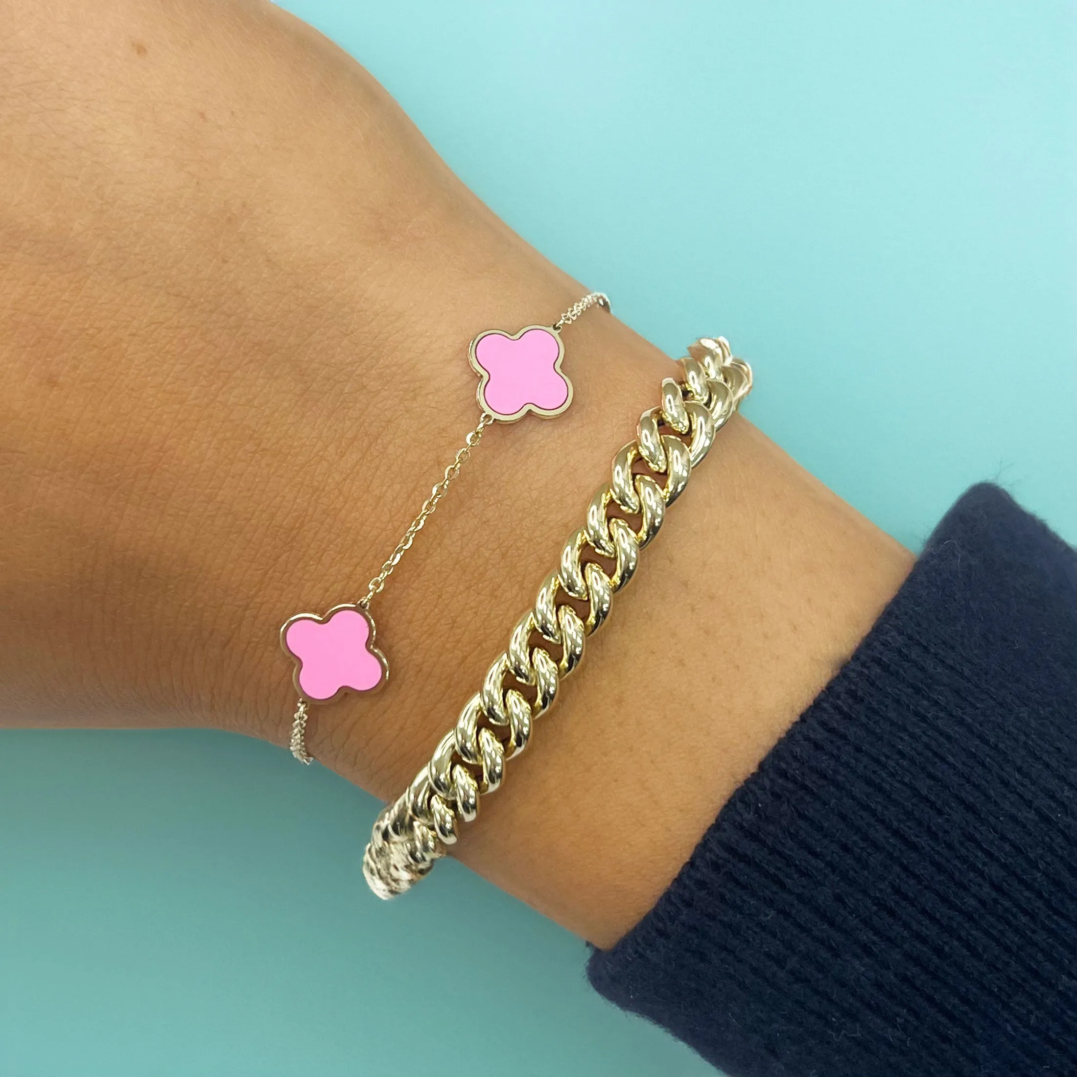 Fancy Curb Bracelet