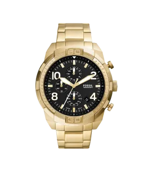Fossil Bronson Gold Men's Watch FS5877