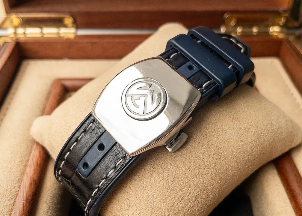 Franck Muller Vanguard Yachting V 45 Blue Dial