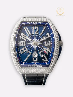 Franck Muller Vanguard Yachting V 45 Blue Dial