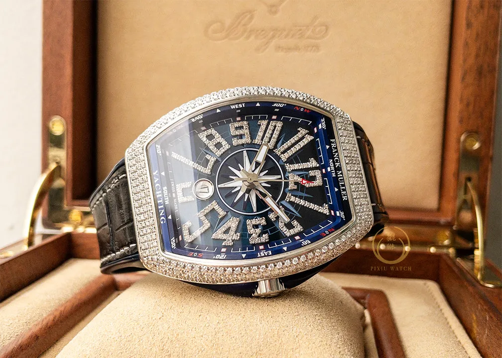 Franck Muller Vanguard Yachting V 45 Blue Dial