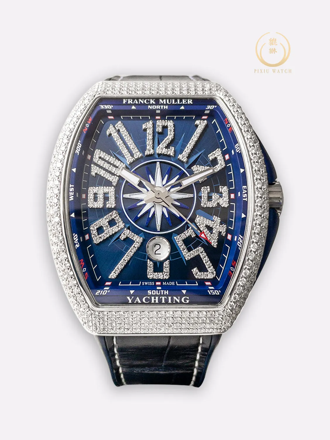 Franck Muller Vanguard Yachting V 45 Blue Dial