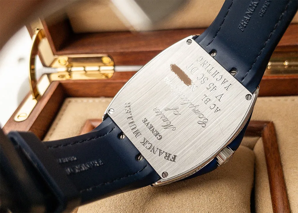 Franck Muller Vanguard Yachting V 45 Blue Dial