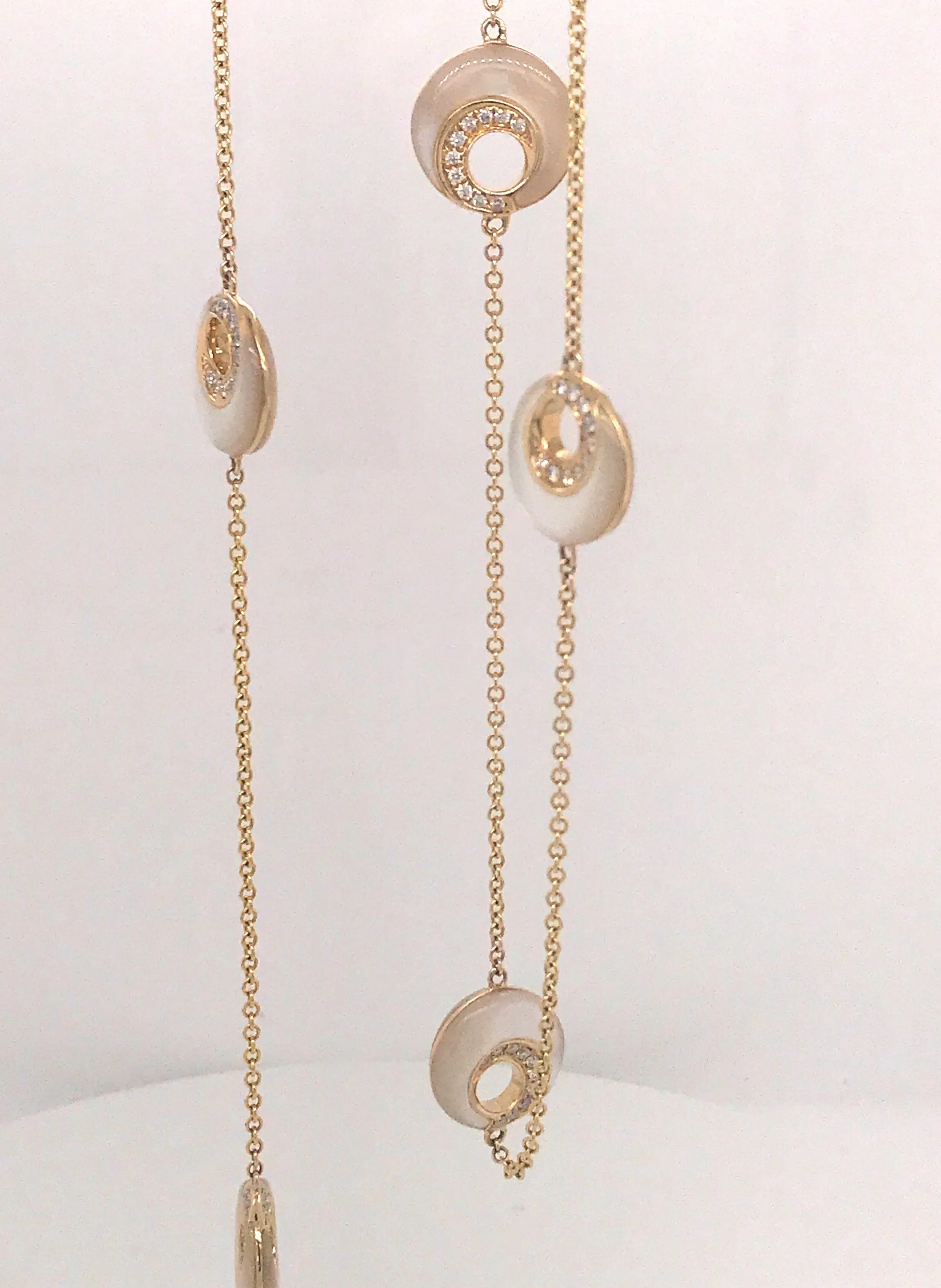 Frederic Sage Mother of Pearl Necklace