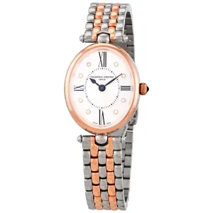 Frederique Constant Classics Quartz Diamond White Dial Ladies Watch FC-200RMPW2V2B