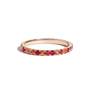 Fuchsia Orange Crush Ring