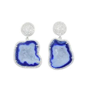 Geode Drop Earrings