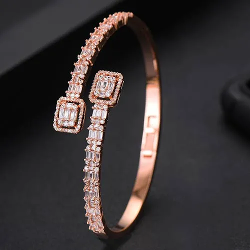 GODKI Trendy Luxury Stackable Bangle Cuff For Women Wedding Full Cubic Zircon Crystal CZ Dubai  Bracelet Party Jewelry2019