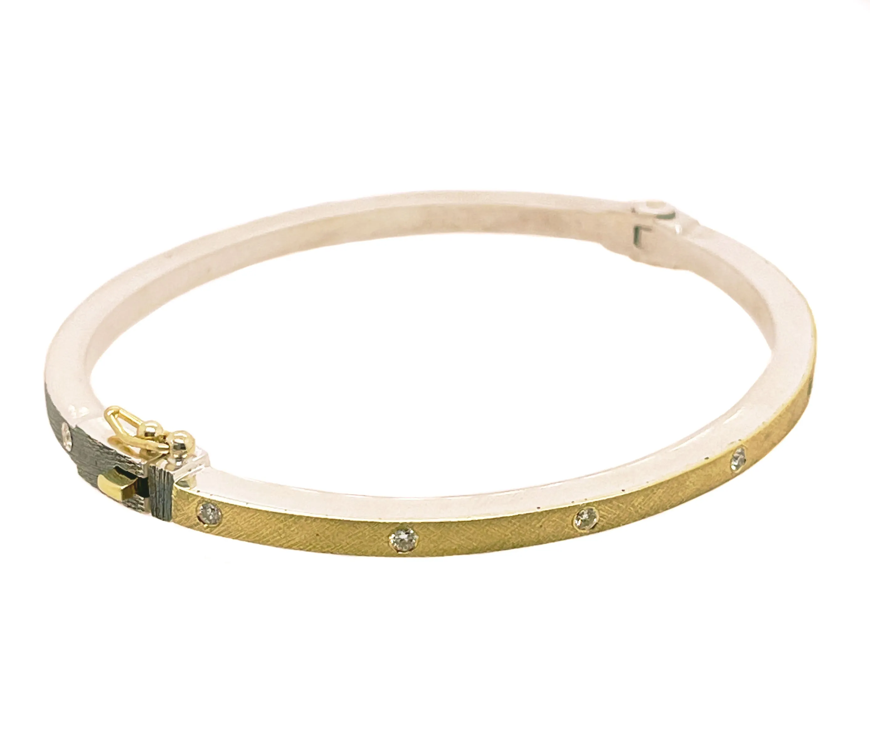 Gold Carol 2.5 Bangle