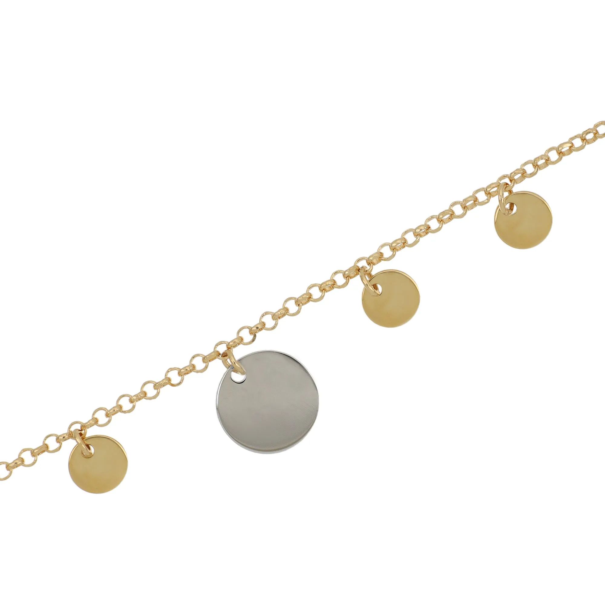 Gold Circles Bracelet