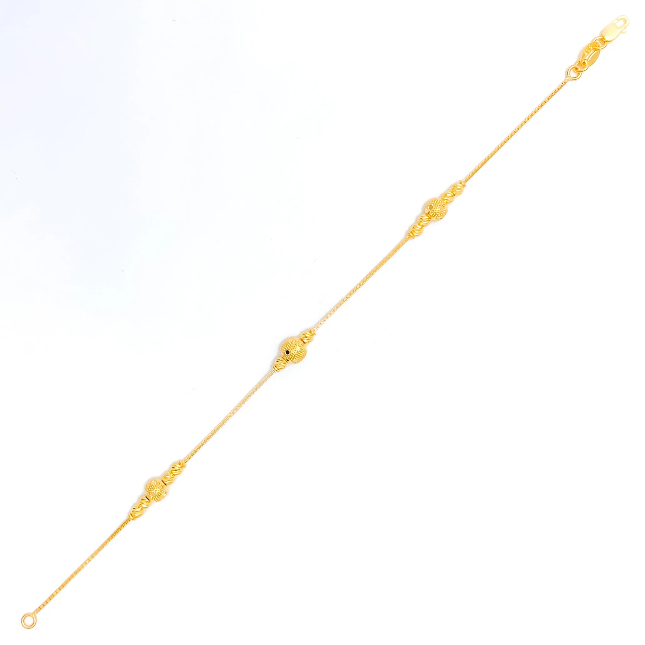 Graceful Ethereal 22k Gold Bracelet