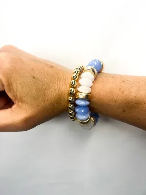Grimes Bracelet Set (Light Blue)