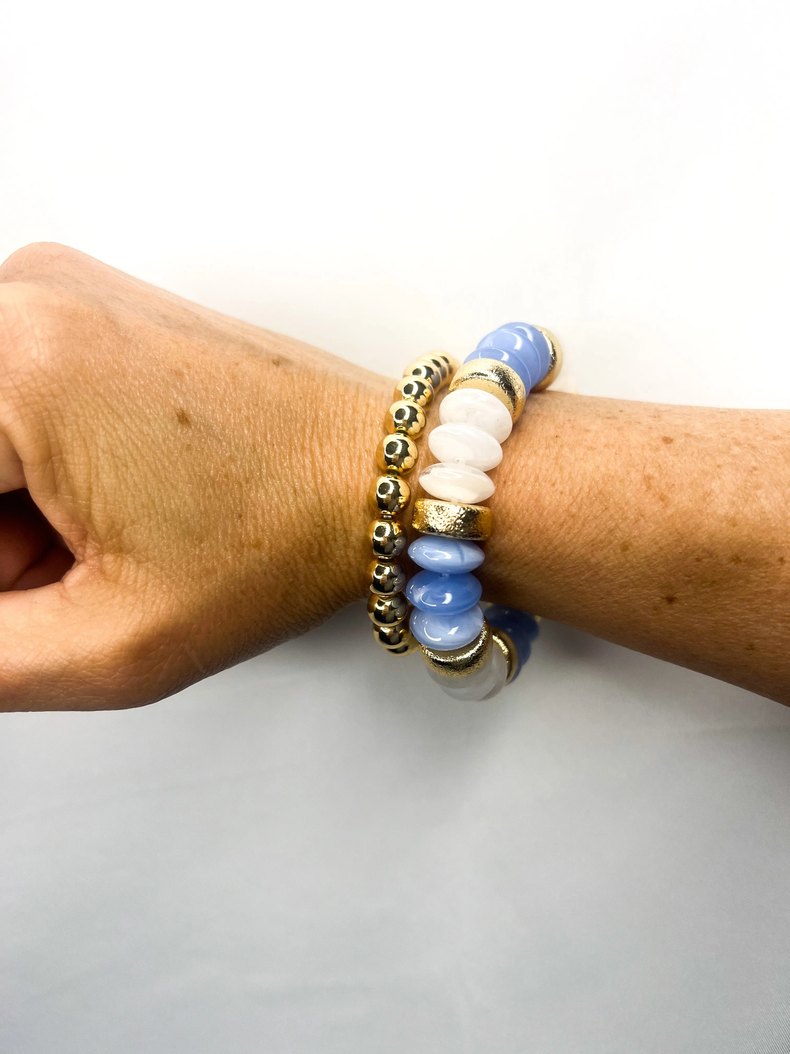 Grimes Bracelet Set (Light Blue)