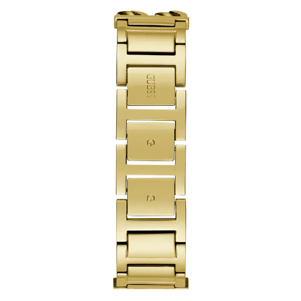 Guess MOD ID Gold Stainless Steel Gold Dial Quartz Watch for Ladies - GW0668L2