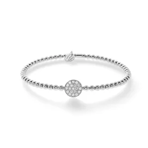 Hulchi Belluni Stretch Bracelet with Diamonds