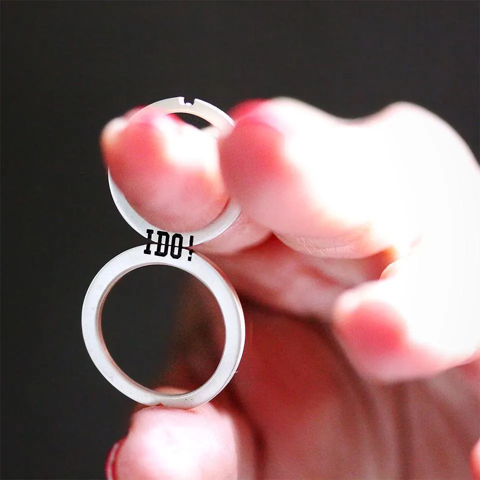 I do, wedding ring set that go together