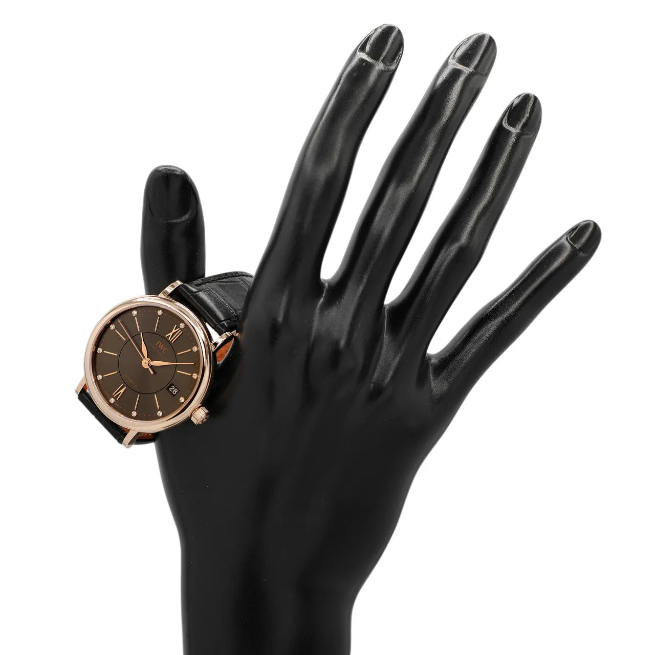IWC 18K Rose Gold Portofino 37 Automatic Watch IW458106