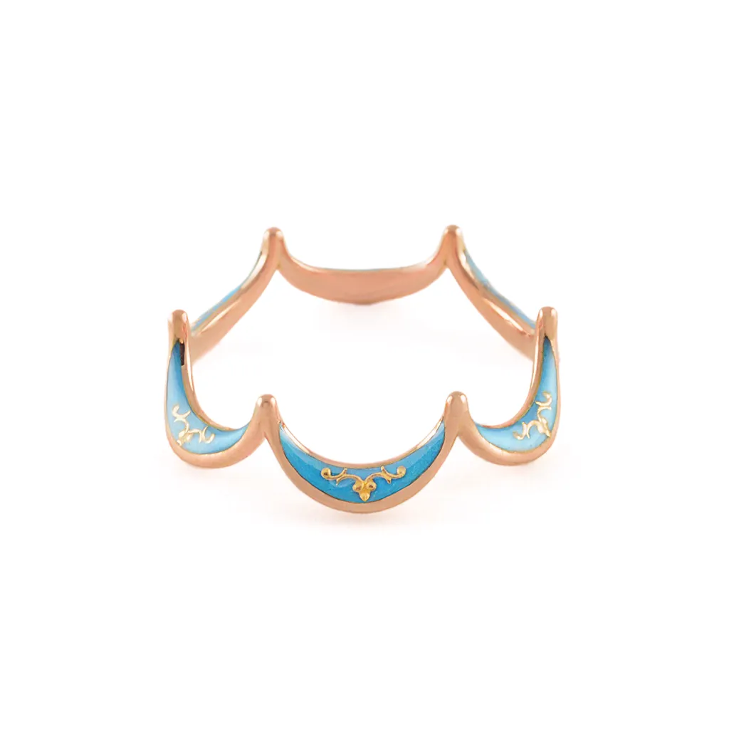 Jado Flora - Royal Turquoise