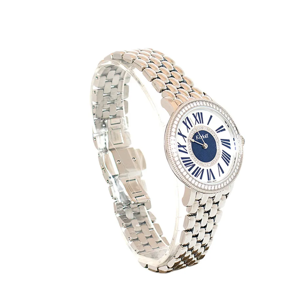 Korloff Ladies Watch Full Stainless Steel Case And Bracelet