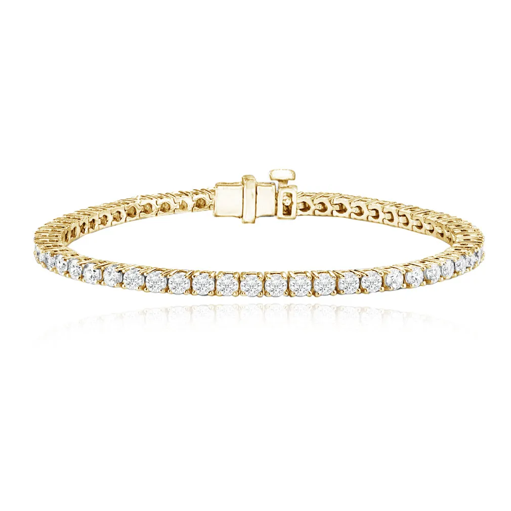 Lab Diamond Tennis Bracelet 5ct