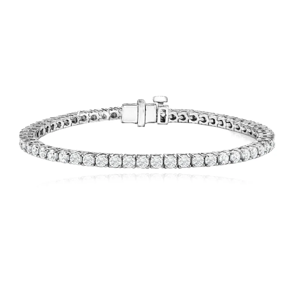Lab Diamond Tennis Bracelet 5ct