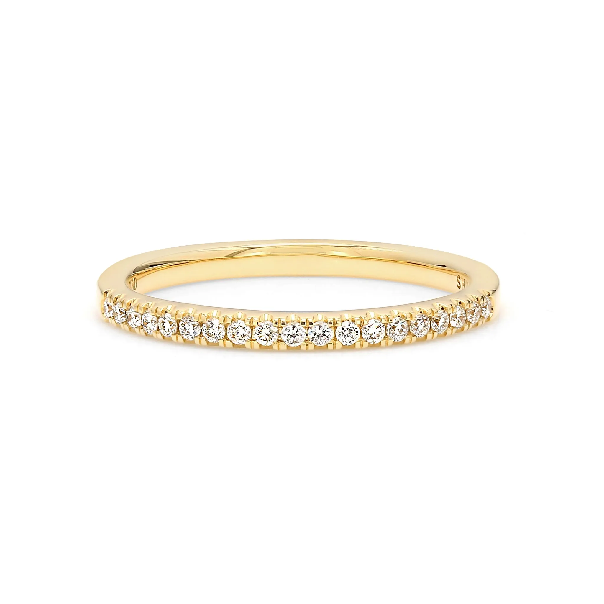 Ladies Diamond Wedding Band