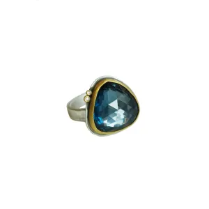 London Blue Topaz Ring