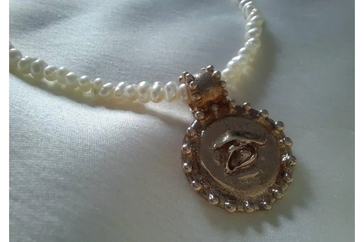 Lover's Eye Spiritual Necklace Choker. A love Gift.