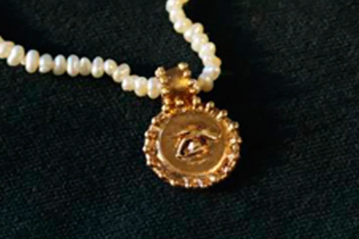 Lover's Eye Spiritual Necklace Choker. A love Gift.