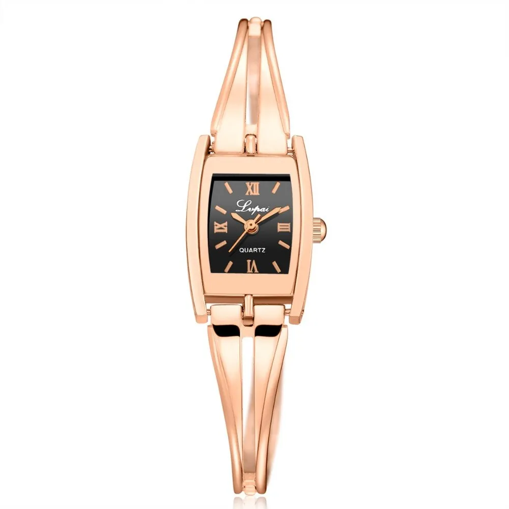 Lvpai Women's Watch Crystal Diamond Bracelet Stainless Steel