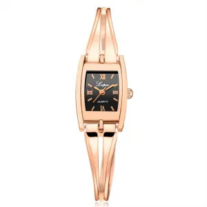 Lvpai Women's Watch Crystal Diamond Bracelet Stainless Steel
