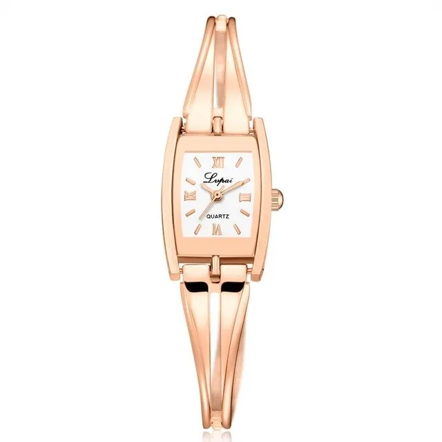 Lvpai Women's Watch Crystal Diamond Bracelet Stainless Steel