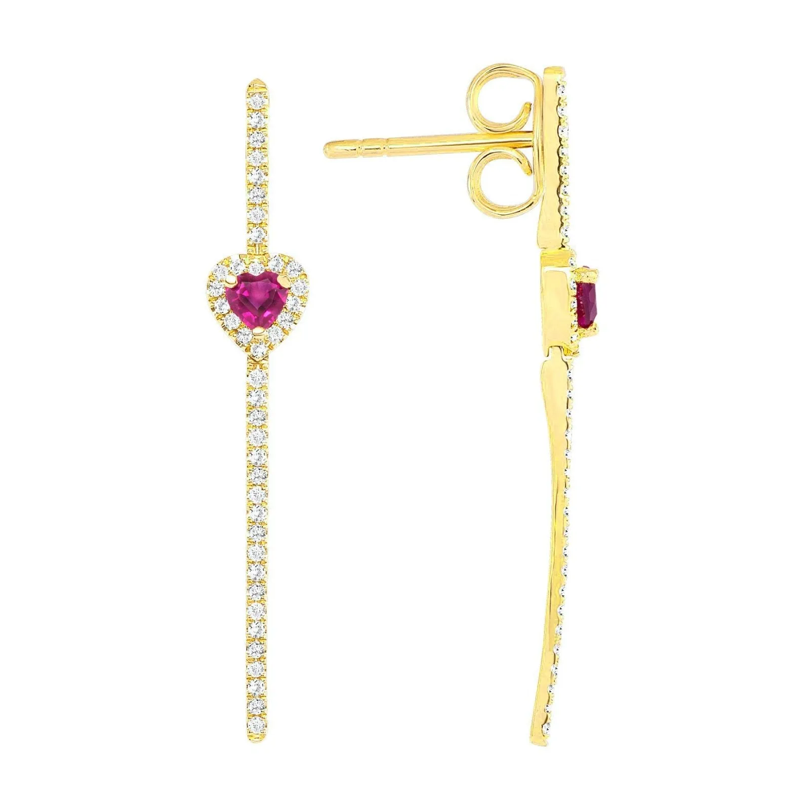 Maeve Ruby Earrings