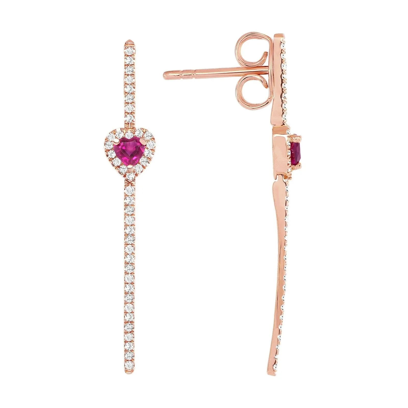 Maeve Ruby Earrings