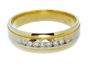 Men's 1/4ct Diamond Wedding Band