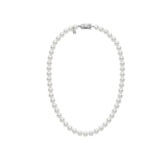 Mikimoto 7.5x7mm A Akoya Pearl 16" Necklace