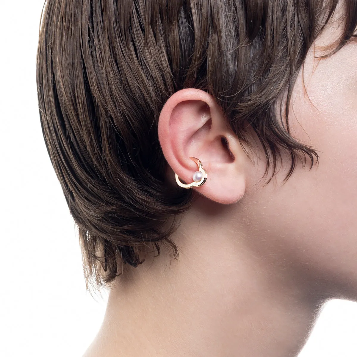 Mini BELUGA Pearl Ear Cuff