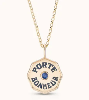 Mini Porte Bonheur Blue Sapphire