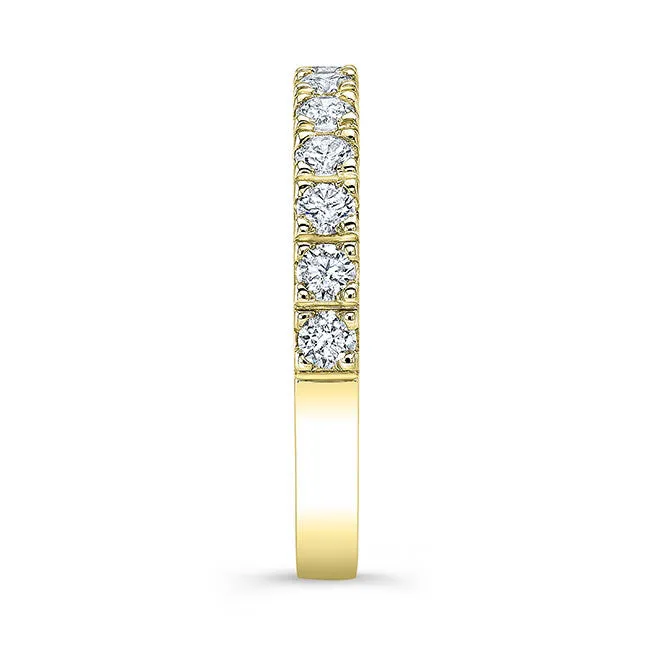 Modern Style Diamond Wedding Band