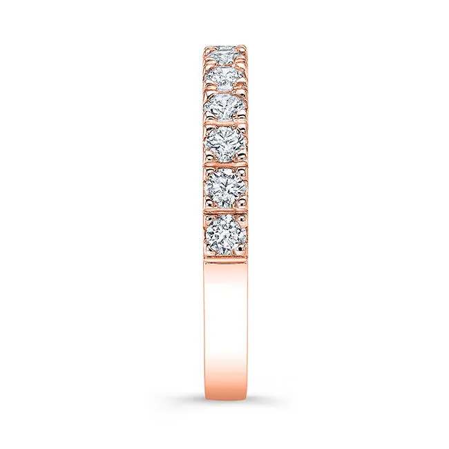 Modern Style Diamond Wedding Band