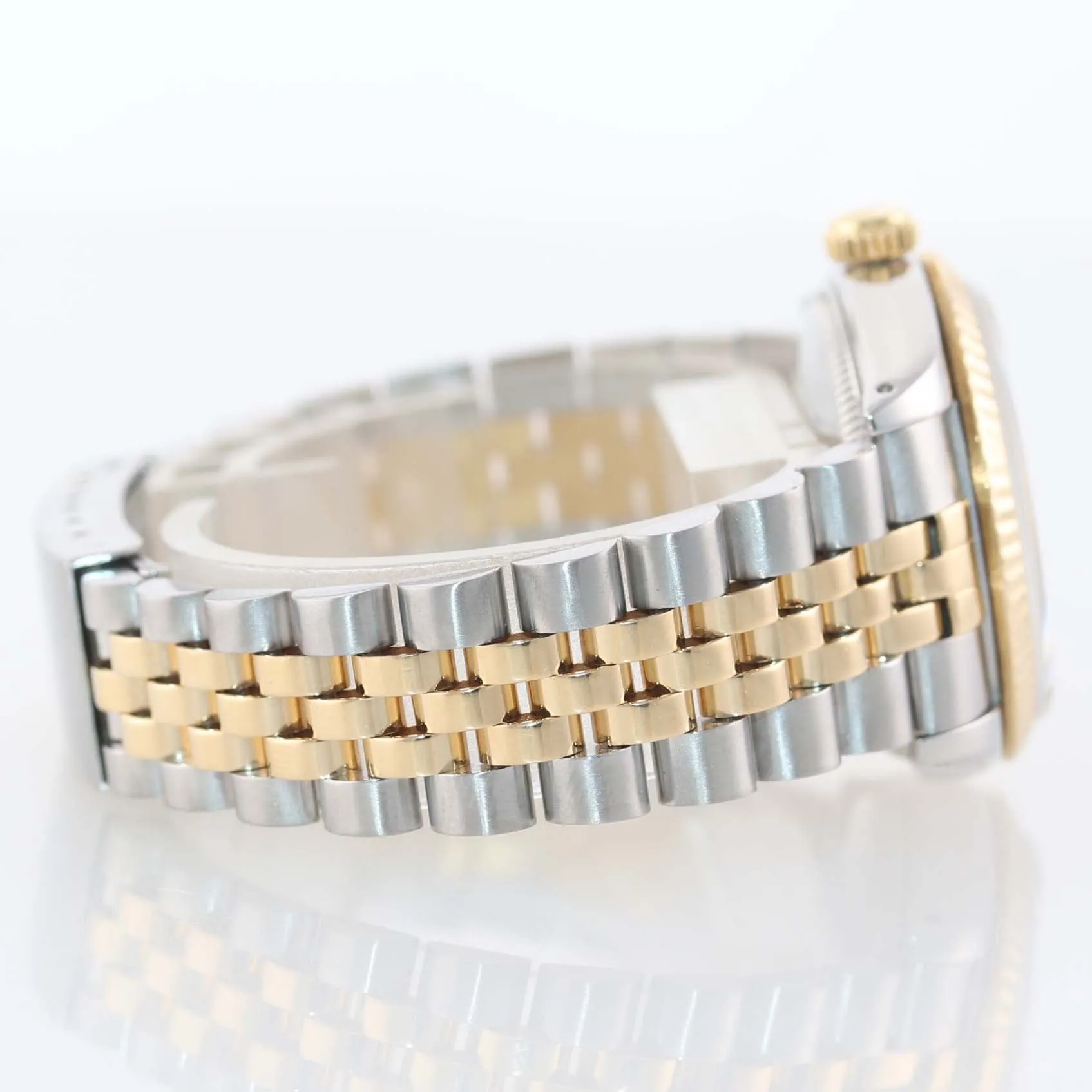 MOP DIAMOND Rolex DateJust 31mm Midsize Two-Tone Steel 18k Gold 68273 Watch