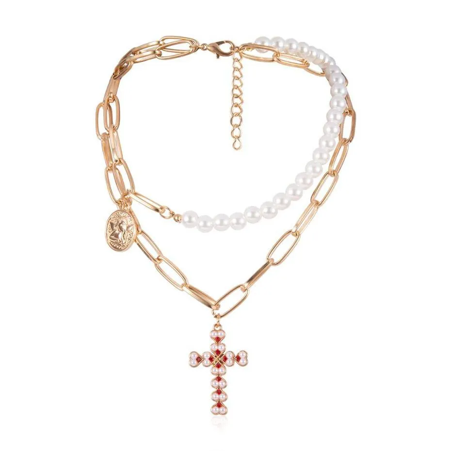 Multi Layered Pearl Choker