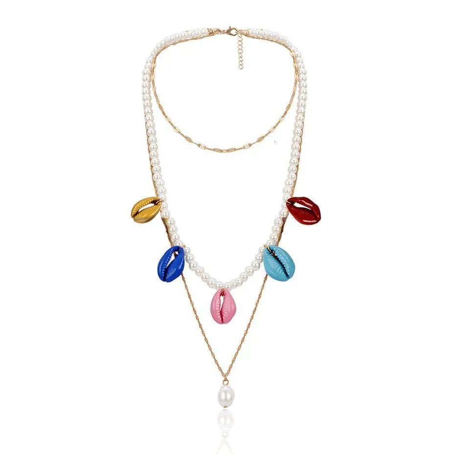 Multi Layered Pearl Choker