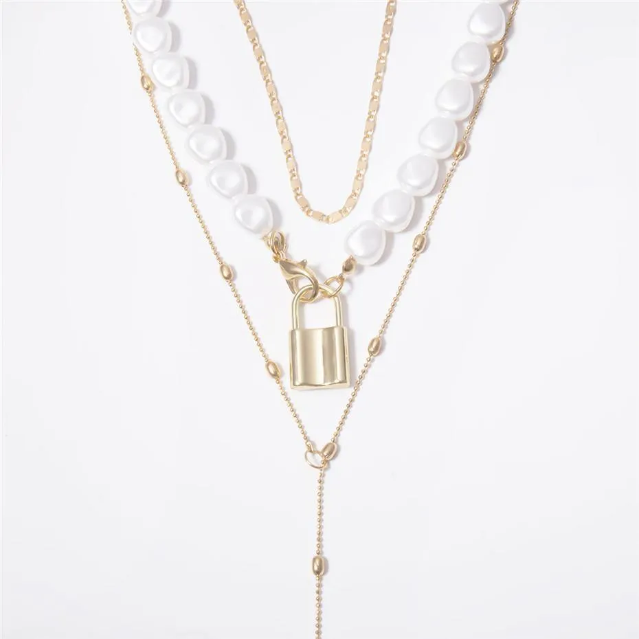 Multi Layered Pearl Choker