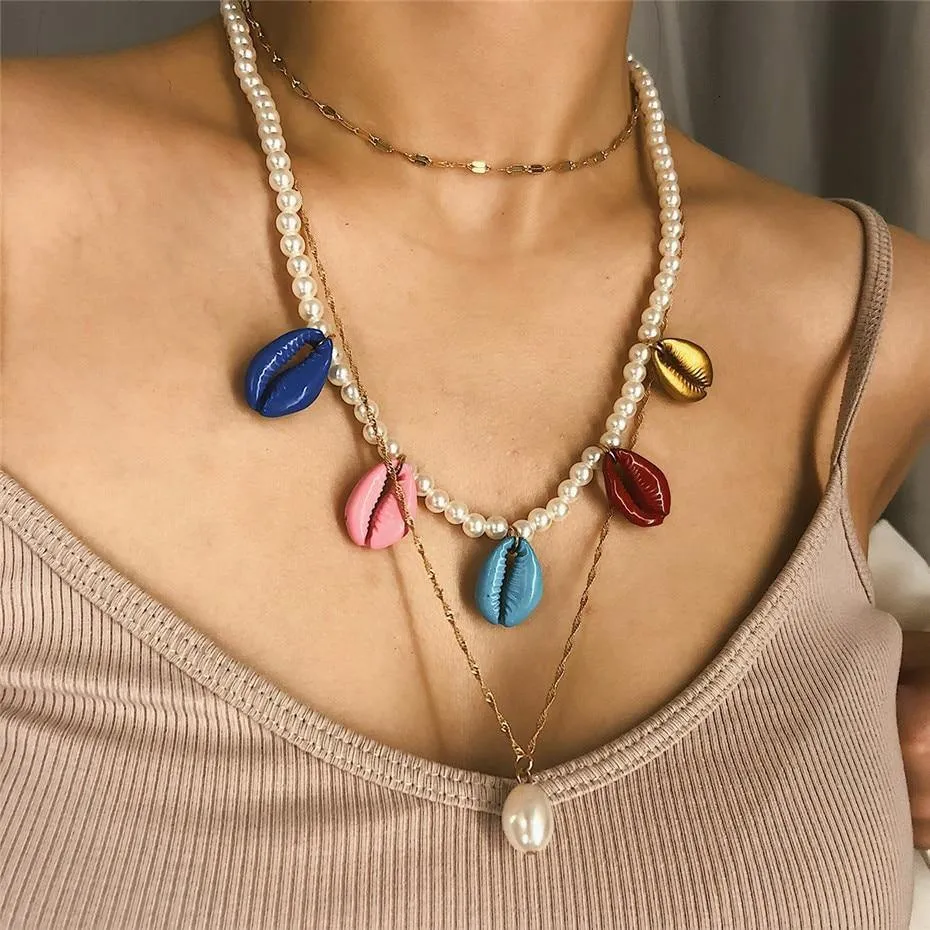 Multi Layered Pearl Choker