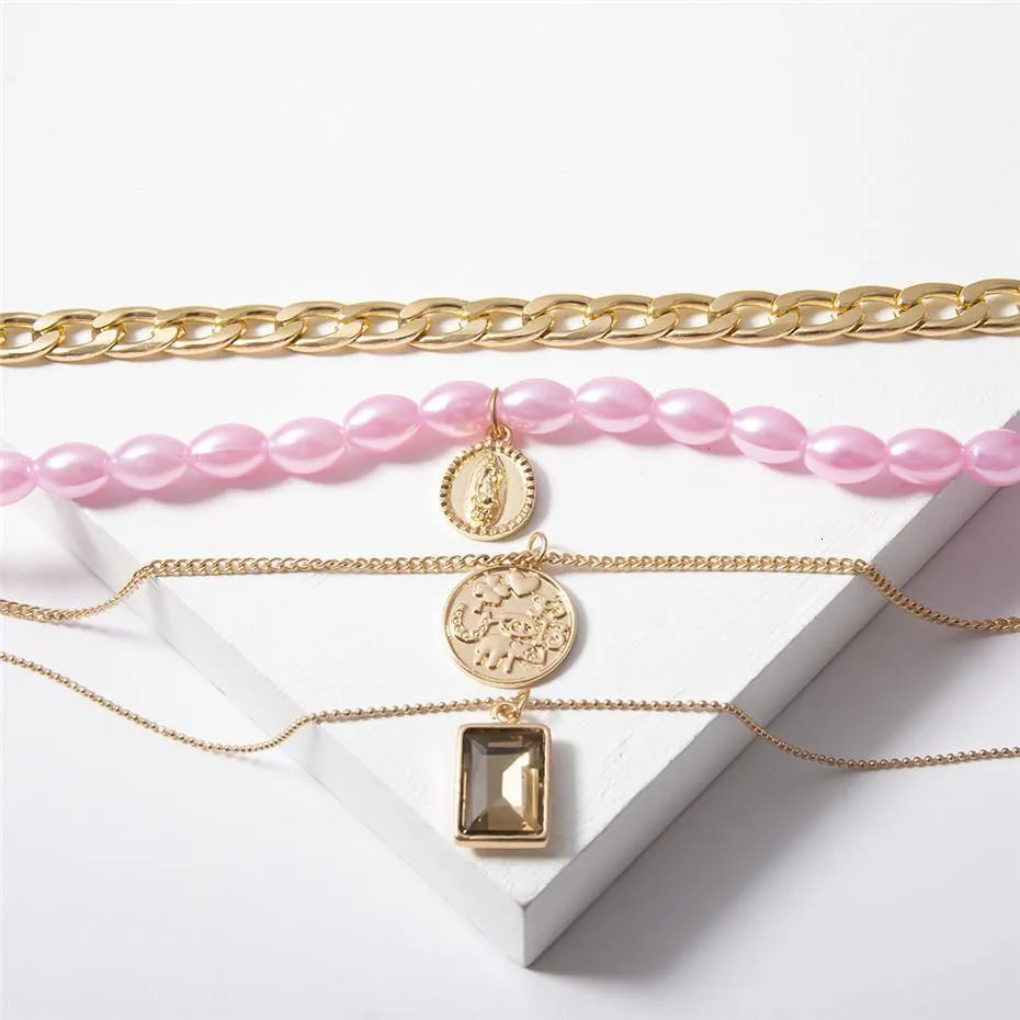 Multi Layered Pearl Choker