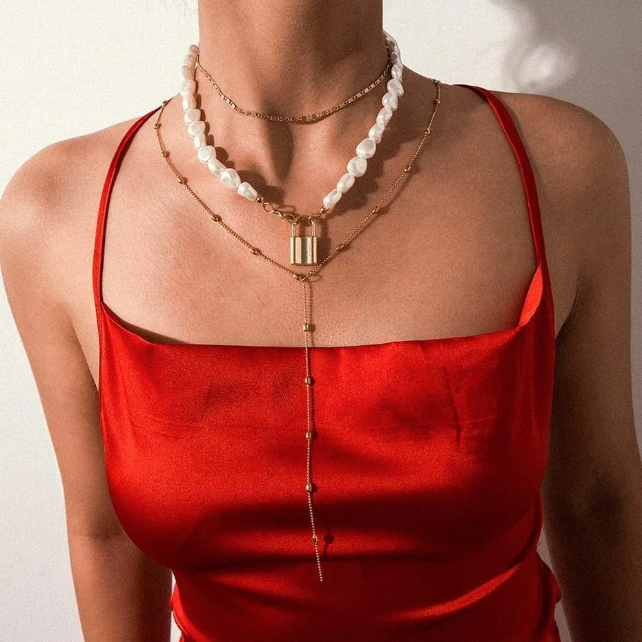 Multi Layered Pearl Choker